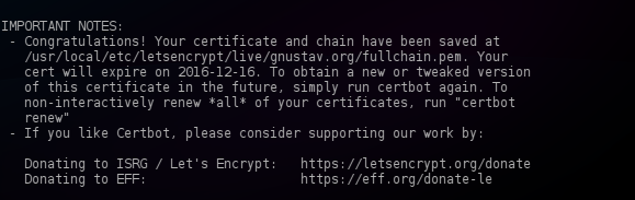 letsencrypt-successful